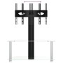 Mueble TV esquina 2 niveles para 32-70 pulgadas negro plateado de , Muebles TV - Ref: Foro24-358168, Precio: 108,57 €, Descue...