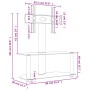 Mueble TV esquina 2 niveles para 32-70 pulgadas negro plateado de , Muebles TV - Ref: Foro24-358168, Precio: 108,57 €, Descue...