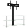 Mueble TV esquina 3 niveles para 32-70 pulgadas negro plateado de , Muebles TV - Ref: Foro24-358180, Precio: 112,41 €, Descue...