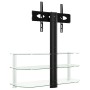 Mueble TV esquina 3 niveles para 32-70 pulgadas negro plateado de , Muebles TV - Ref: Foro24-358180, Precio: 112,41 €, Descue...