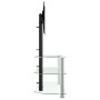 Mueble TV esquina 3 niveles para 32-70 pulgadas negro plateado de , Muebles TV - Ref: Foro24-358180, Precio: 112,41 €, Descue...