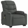Sillón de masaje eléctrico reclinable elevable tela gris oscuro by , Armchairs - Ref: Foro24-3206673, Price: 418,53 €, Discou...