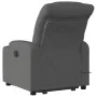 Sillón de masaje eléctrico reclinable elevable tela gris oscuro by , Armchairs - Ref: Foro24-3206673, Price: 418,53 €, Discou...