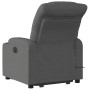 Sillón de masaje eléctrico reclinable elevable tela gris oscuro de , Sillones - Ref: Foro24-3206673, Precio: 388,77 €, Descue...