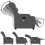 Sillón de masaje eléctrico reclinable elevable tela gris oscuro de , Sillones - Ref: Foro24-3206673, Precio: 388,77 €, Descue...