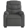Sillón de masaje eléctrico reclinable elevable tela gris oscuro by , Armchairs - Ref: Foro24-3206673, Price: 418,53 €, Discou...
