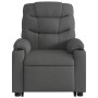 Sillón de masaje eléctrico reclinable elevable tela gris oscuro de , Sillones - Ref: Foro24-3206673, Precio: 388,77 €, Descue...