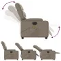 Sillón reclinable de masaje eléctrico cuero sintético capuchino de , Sillones - Ref: Foro24-3204657, Precio: 287,51 €, Descue...