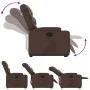 Sillón reclinable elevable cuero sintético marrón de , Sillones - Ref: Foro24-3204660, Precio: 289,65 €, Descuento: %