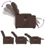 Sillón de masaje elevable eléctrico cuero sintético marrón de , Sillones - Ref: Foro24-3204681, Precio: 353,95 €, Descuento: %