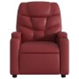 Sillón de masaje elevable eléctrico cuero artificial rojo tinto de , Sillones - Ref: Foro24-3204683, Precio: 331,75 €, Descue...