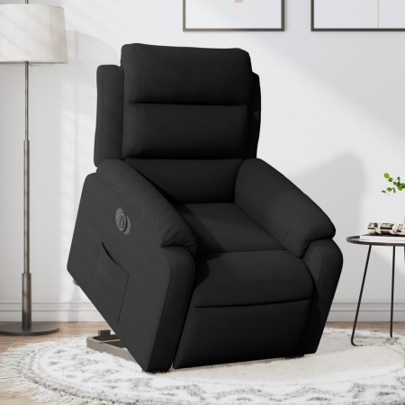 Sillón eléctrico reclinable elevable de terciopelo negro de , Sillones - Ref: Foro24-3205120, Precio: 312,35 €, Descuento: %