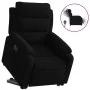 Sillón eléctrico reclinable elevable de terciopelo negro de , Sillones - Ref: Foro24-3205120, Precio: 334,17 €, Descuento: %