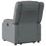 Sillón de masaje elevable eléctrico cuero sintético gris by , Armchairs - Ref: Foro24-3205174, Price: 402,58 €, Discount: %
