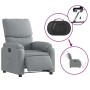 Sillón reclinable eléctrico tela gris claro de , Sillones - Ref: Foro24-3204800, Precio: 248,30 €, Descuento: %
