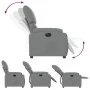 Sillón reclinable eléctrico tela gris claro de , Sillones - Ref: Foro24-3204800, Precio: 271,46 €, Descuento: %
