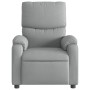 Sillón reclinable eléctrico tela gris claro de , Sillones - Ref: Foro24-3204800, Precio: 248,30 €, Descuento: %