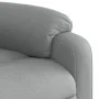 Sillón reclinable eléctrico tela gris claro de , Sillones - Ref: Foro24-3204800, Precio: 271,46 €, Descuento: %