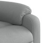 Sillón reclinable eléctrico tela gris claro de , Sillones - Ref: Foro24-3204800, Precio: 248,30 €, Descuento: %