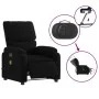 Sillón reclinable de masaje eléctrico tela negro de , Sillones - Ref: Foro24-3204814, Precio: 237,91 €, Descuento: %