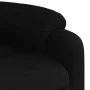 Sillón reclinable de masaje eléctrico tela negro de , Sillones - Ref: Foro24-3204814, Precio: 237,91 €, Descuento: %