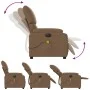 Sillón reclinable de masaje eléctrico tela marrón de , Sillones - Ref: Foro24-3204816, Precio: 284,73 €, Descuento: %