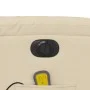 Sillón reclinable de masaje eléctrico tela color crema de , Sillones - Ref: Foro24-3204821, Precio: 287,22 €, Descuento: %