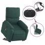 Silla de masaje reclinable de pie de tela verde oscura by , Armchairs - Ref: Foro24-3204842, Price: 273,71 €, Discount: %
