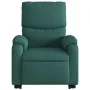 Silla de masaje reclinable de pie de tela verde oscura by , Armchairs - Ref: Foro24-3204842, Price: 273,71 €, Discount: %
