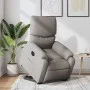 Sillón eléctrico reclinable elevable de tela gris taupe by , Armchairs - Ref: Foro24-3204856, Price: 316,80 €, Discount: %