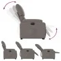 Sillón eléctrico reclinable elevable de tela gris taupe by , Armchairs - Ref: Foro24-3204856, Price: 316,80 €, Discount: %