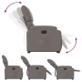 Sillón eléctrico reclinable elevable de tela gris taupe de , Sillones - Ref: Foro24-3204856, Precio: 296,14 €, Descuento: %