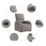 Sillón eléctrico reclinable elevable de tela gris taupe by , Armchairs - Ref: Foro24-3204856, Price: 316,80 €, Discount: %