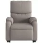 Sillón eléctrico reclinable elevable de tela gris taupe by , Armchairs - Ref: Foro24-3204856, Price: 316,80 €, Discount: %