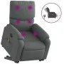 Sillón de masaje eléctrico reclinable elevable tela gris oscuro de , Sillones - Ref: Foro24-3204861, Precio: 337,17 €, Descue...