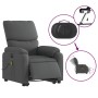 Sillón de masaje eléctrico reclinable elevable tela gris oscuro de , Sillones - Ref: Foro24-3204861, Precio: 314,79 €, Descue...