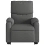 Sillón de masaje eléctrico reclinable elevable tela gris oscuro de , Sillones - Ref: Foro24-3204861, Precio: 337,17 €, Descue...