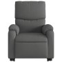 Sillón de masaje eléctrico reclinable elevable tela gris oscuro de , Sillones - Ref: Foro24-3204861, Precio: 314,79 €, Descue...