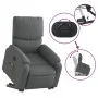 Sillón de masaje eléctrico reclinable elevable tela gris oscuro de , Sillones - Ref: Foro24-3204861, Precio: 337,17 €, Descue...