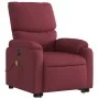 Sillón de masaje eléctrico reclinable elevable tela rojo tinto de , Sillones - Ref: Foro24-3204863, Precio: 352,15 €, Descuen...