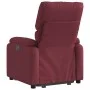Sillón de masaje eléctrico reclinable elevable tela rojo tinto de , Sillones - Ref: Foro24-3204863, Precio: 352,15 €, Descuen...