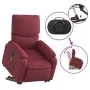 Sillón de masaje eléctrico reclinable elevable tela rojo tinto de , Sillones - Ref: Foro24-3204863, Precio: 352,15 €, Descuen...