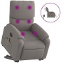Sillón de masaje eléctrico reclinable elevable tela taupé de , Sillones - Ref: Foro24-3204868, Precio: 356,62 €, Descuento: %