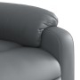 Sillón de masaje reclinable eléctrico cuero sintético gris de , Sillones - Ref: Foro24-3204882, Precio: 262,51 €, Descuento: %