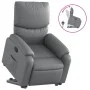 Verstellbarer Aufsteh-Ledersessel in Grau von , Sessel - Ref: Foro24-3204889, Preis: 326,62 €, Rabatt: %