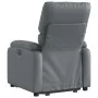 Verstellbarer Aufsteh-Ledersessel in Grau von , Sessel - Ref: Foro24-3204889, Preis: 326,62 €, Rabatt: %