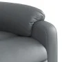 Sillón reclinable elevable cuero artificial gris de , Sillones - Ref: Foro24-3204889, Precio: 326,62 €, Descuento: %