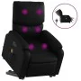 Sillón de masaje elevable eléctrico cuero sintético negro de , Sillones - Ref: Foro24-3204907, Precio: 322,61 €, Descuento: %