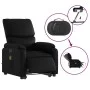 Sillón de masaje elevable eléctrico cuero sintético negro de , Sillones - Ref: Foro24-3204907, Precio: 322,61 €, Descuento: %