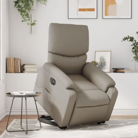 Sillón reclinable de masaje eléctrico cuero sintético capuchino de , Sillones - Ref: Foro24-3204913, Precio: 316,57 €, Descue...